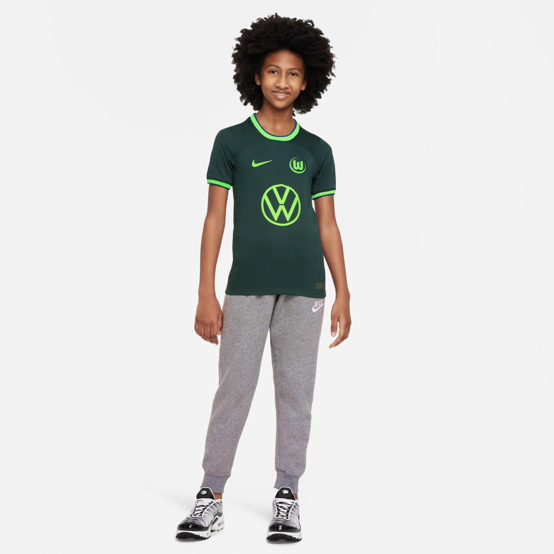 Camiseta segunda equipación infantil VFL Wolfsburg 2022/23
