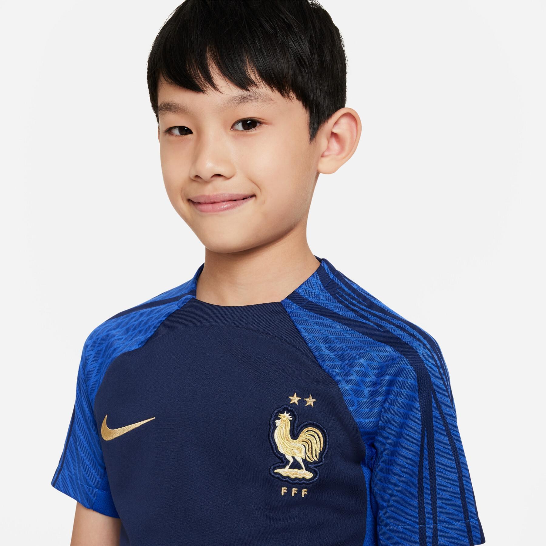 Camiseta infantil France Dri-FIT Strike 2022/23