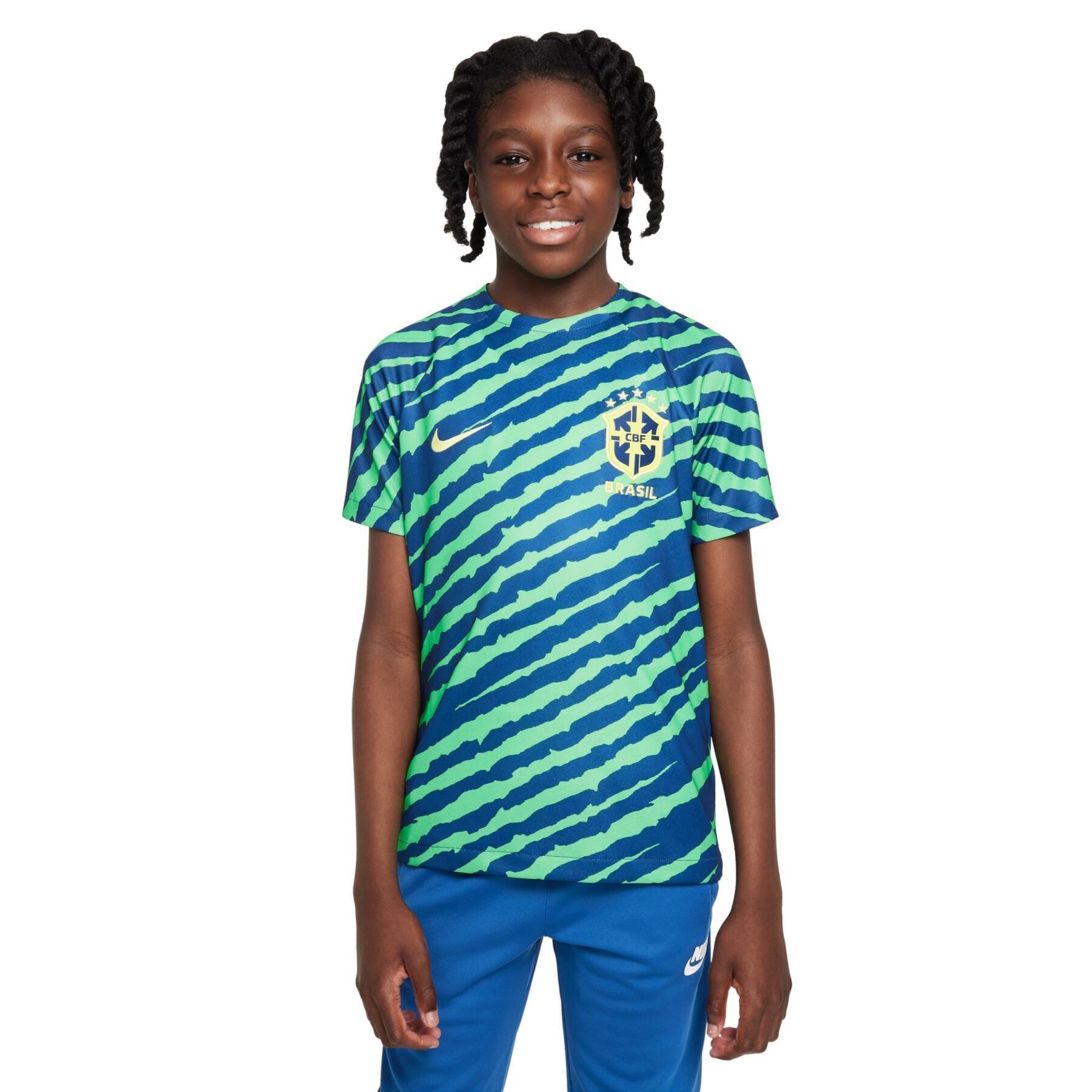 Camiseta premundial 2022 para niños Brésil