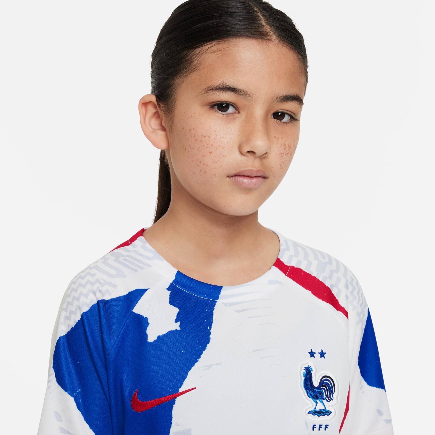 Camiseta premundial 2022 para niños France