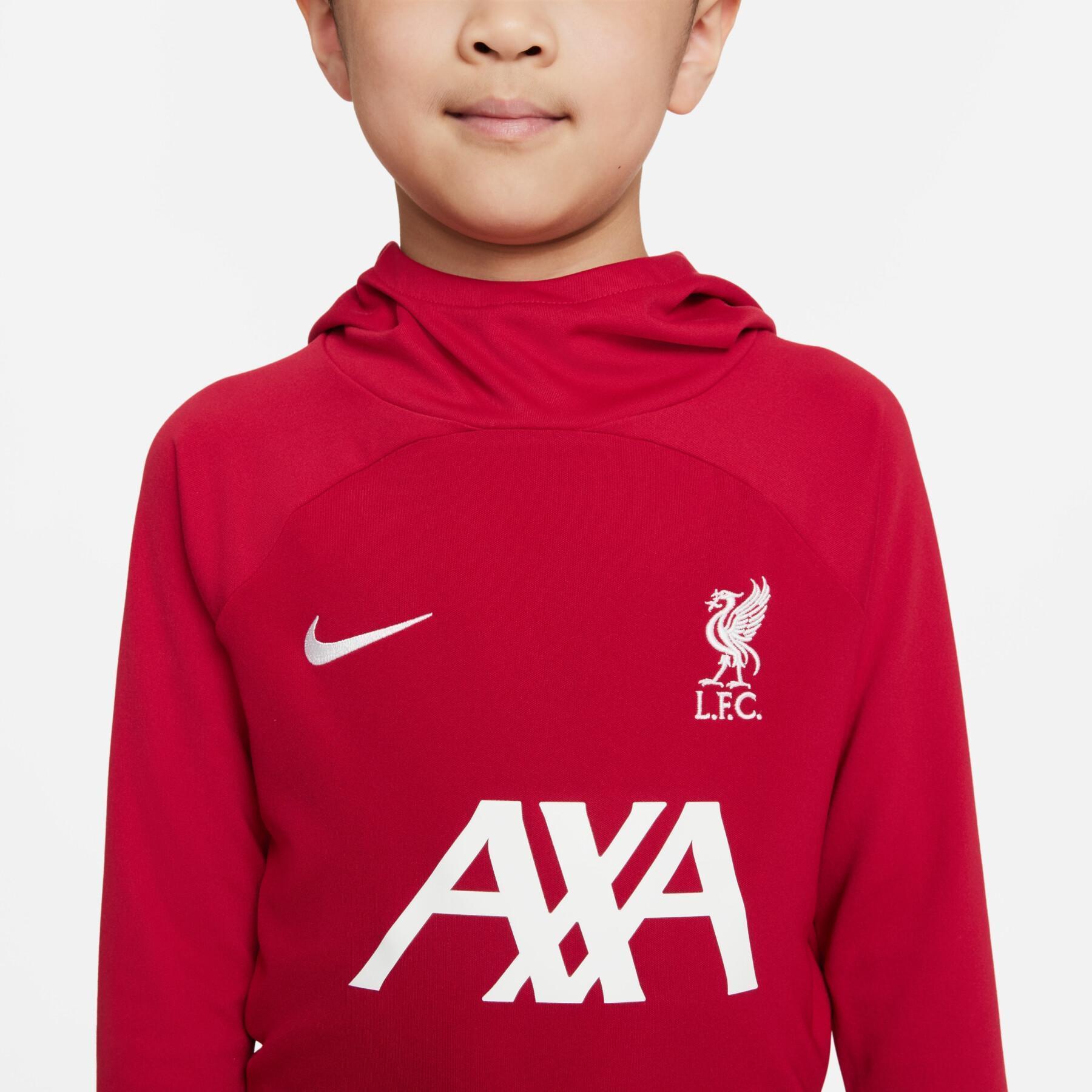 Sudadera con capucha para niños Liverpool FC Academy Pro 2022/23