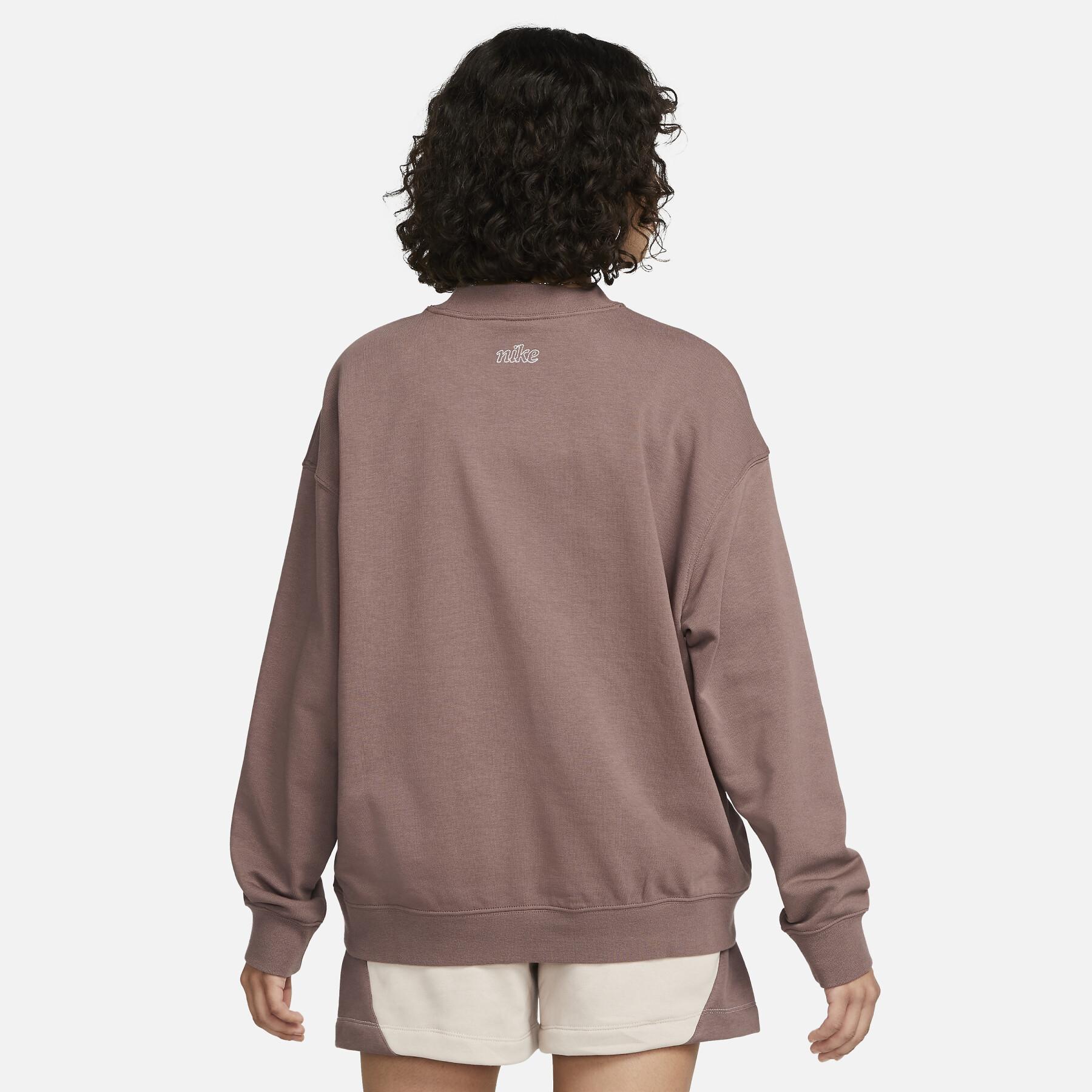 Sweatshirt cuello redondo de mujer Nike Dri-Fit GT FT GX Essential