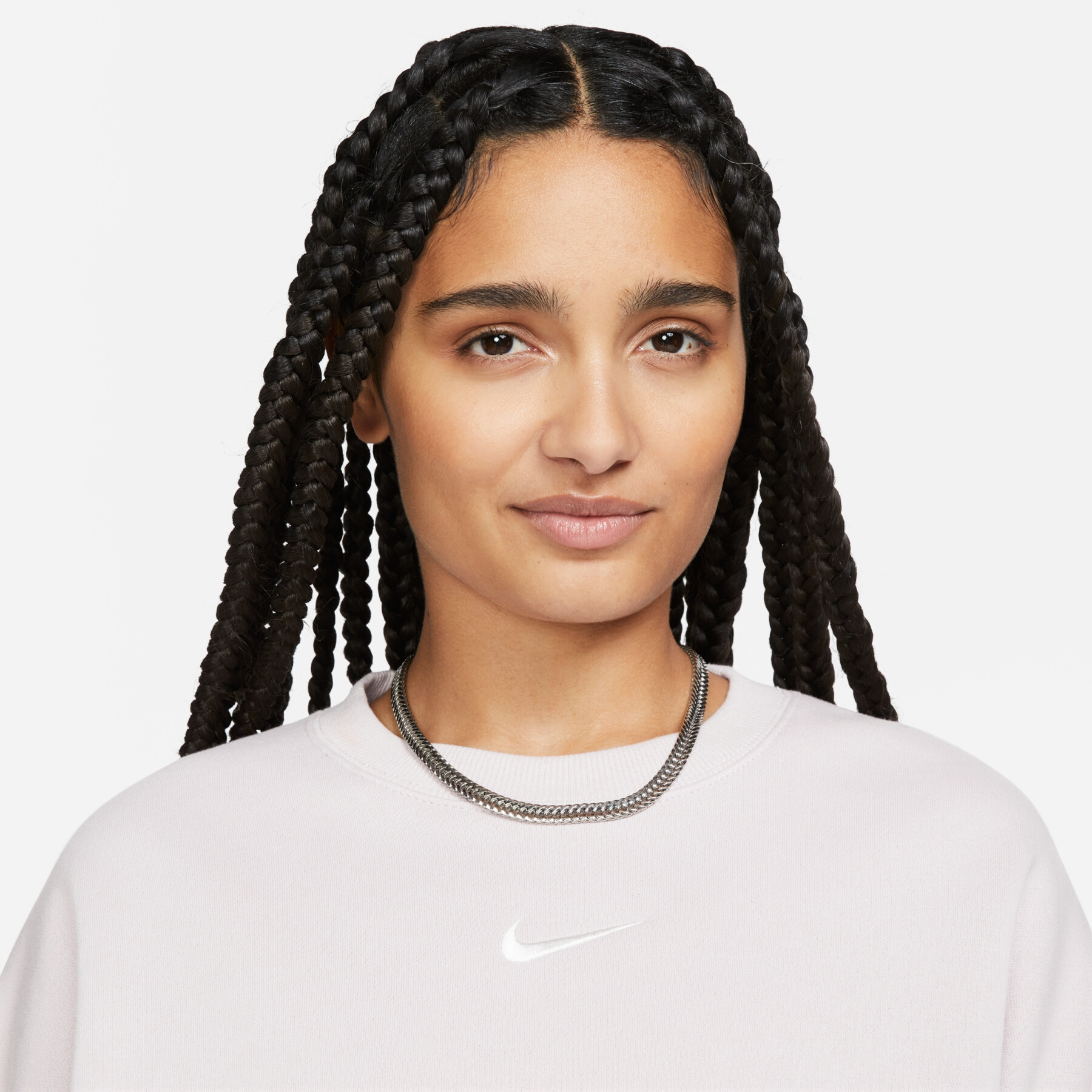 Sudadera ultra oversize de cuello redondo para mujer Nike Phoenix Fleece
