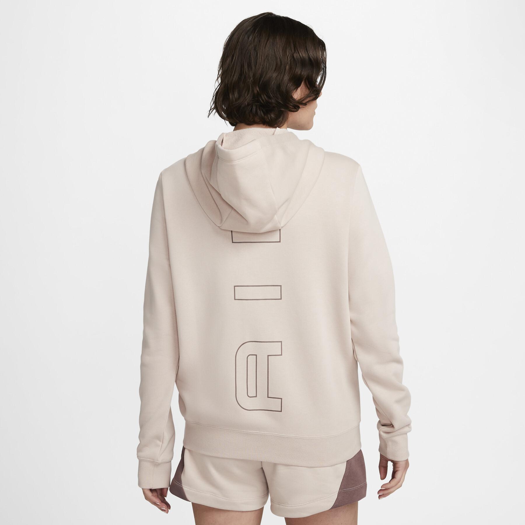 Sweatshirt sudadera con cremallera para mujer Nike Air Fleece