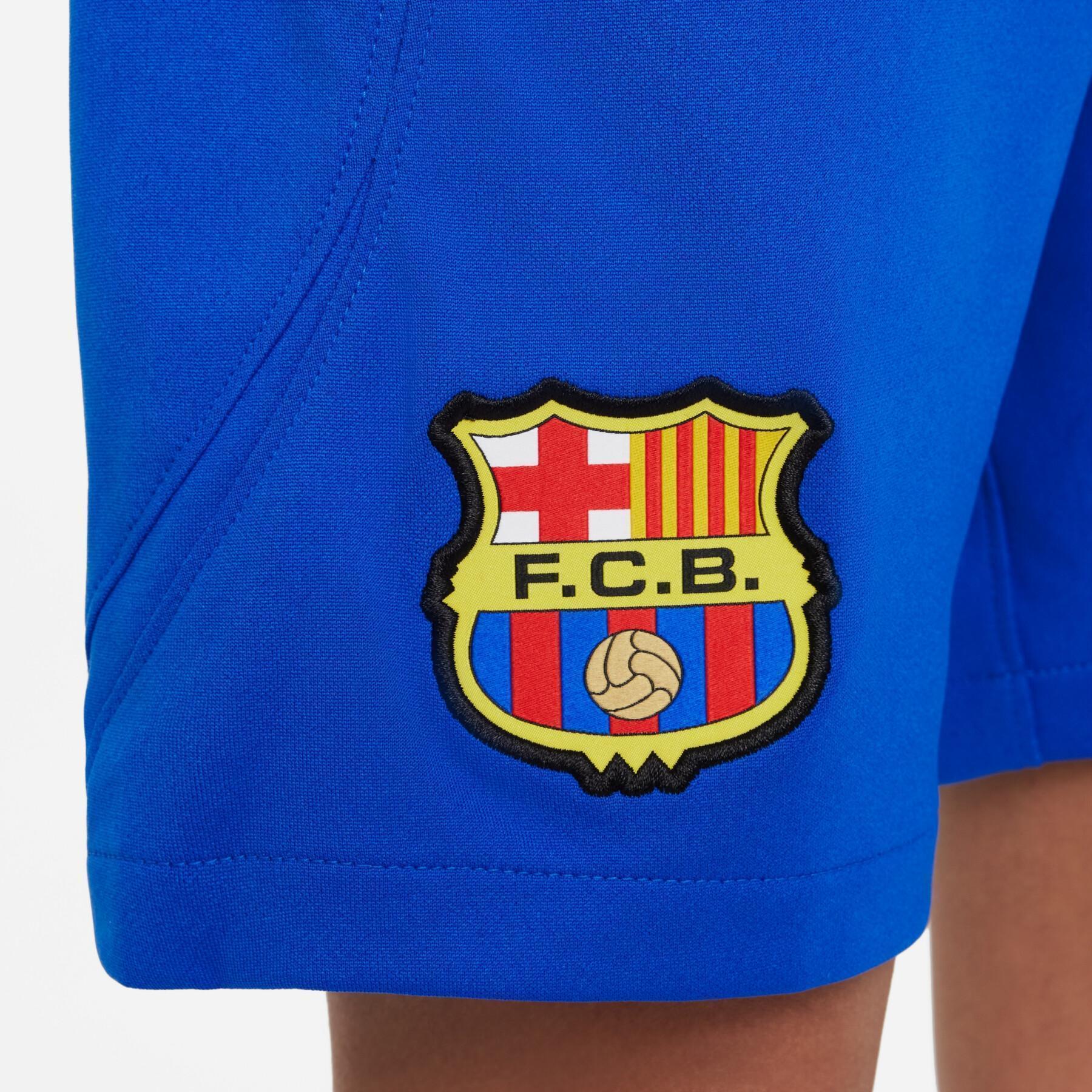 Pantalones cortos de exterior para niños FC Barcelone Dri-FIT Stadium 2023/24