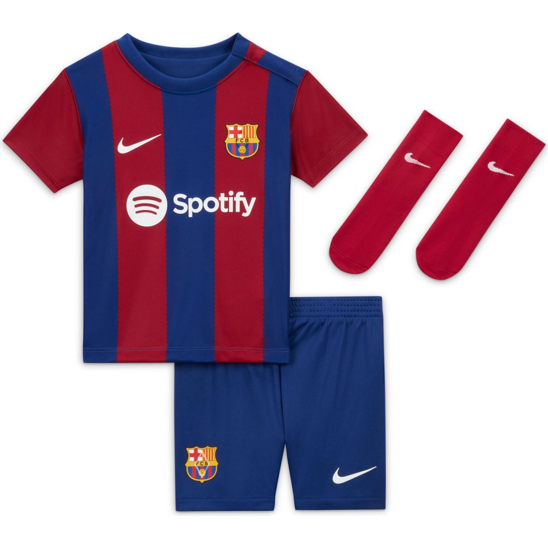 Minikit para bebés en casa FC Barcelona 2023/24