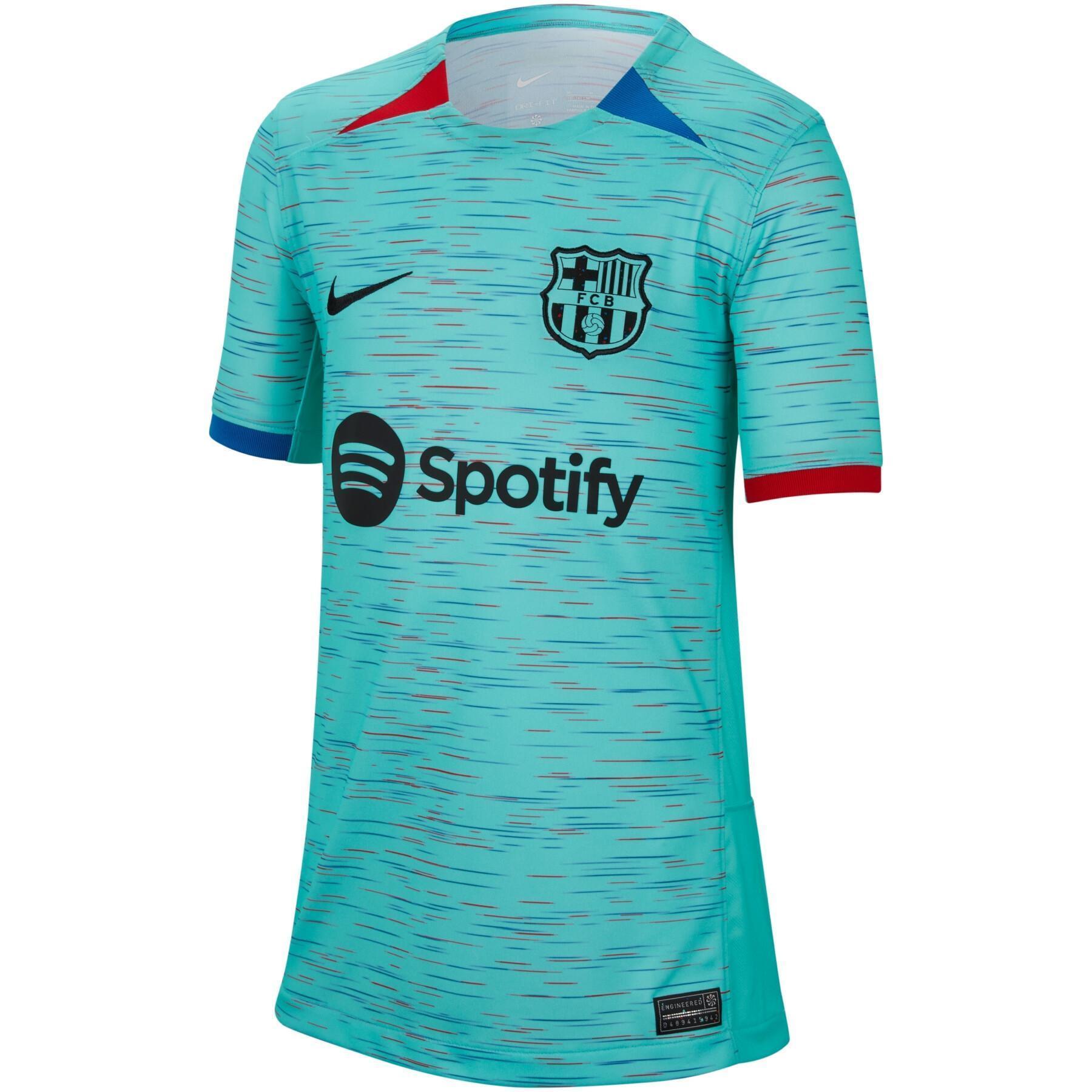 Camiseta de fútbol FC Barcelona Niño 2ª equipación 2023-24