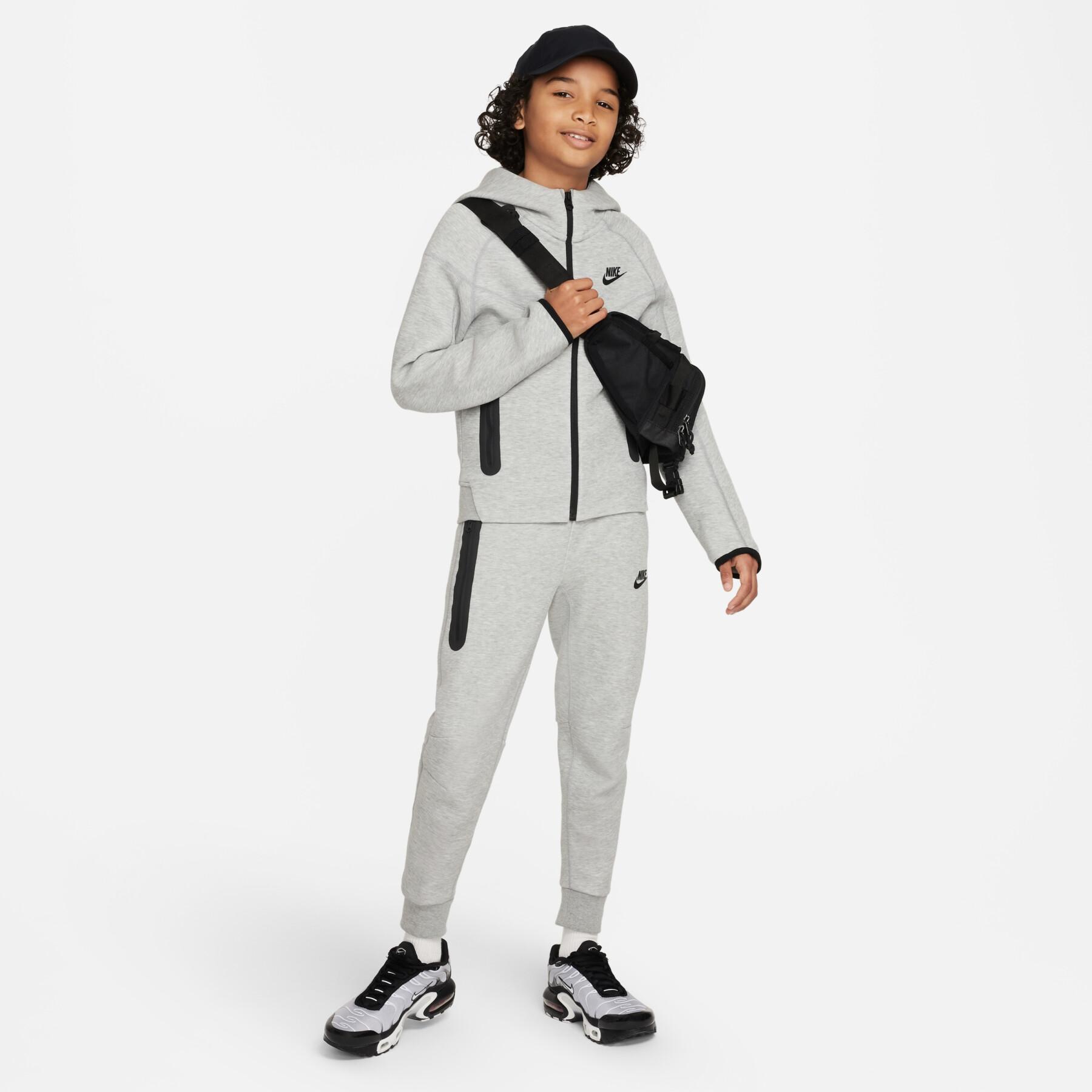 Sudadera con cremallera para niños Nike Tech Fleece