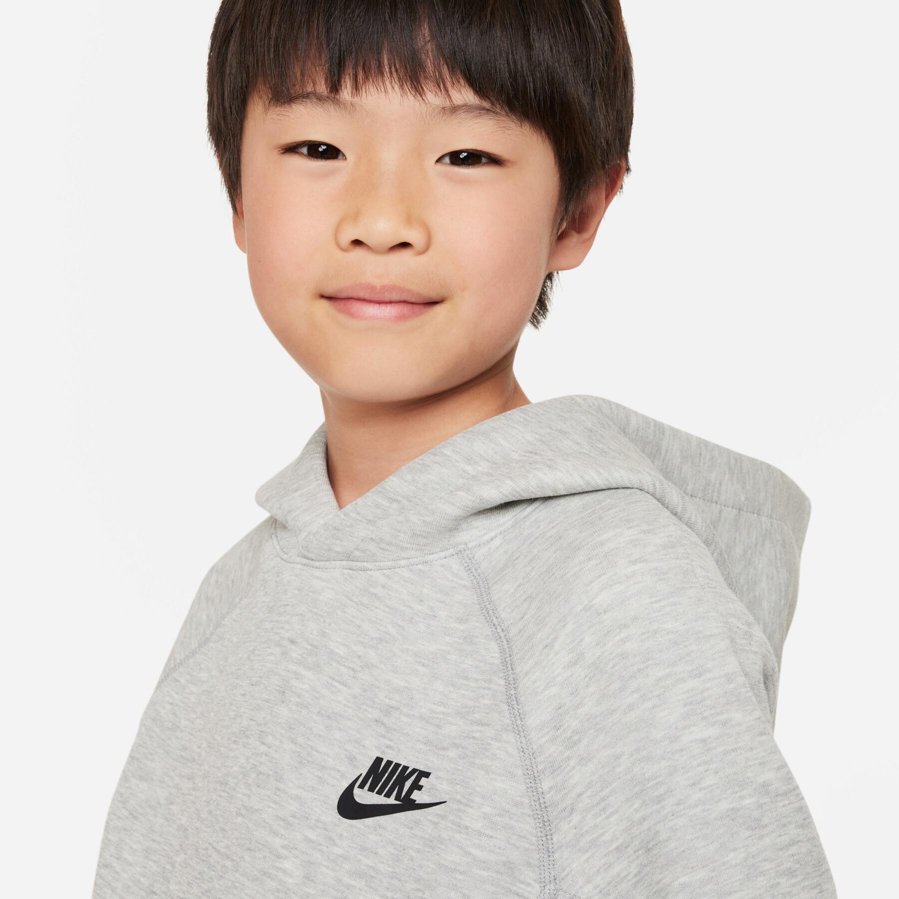 Sudadera con capucha para niños Nike Tech Fleece