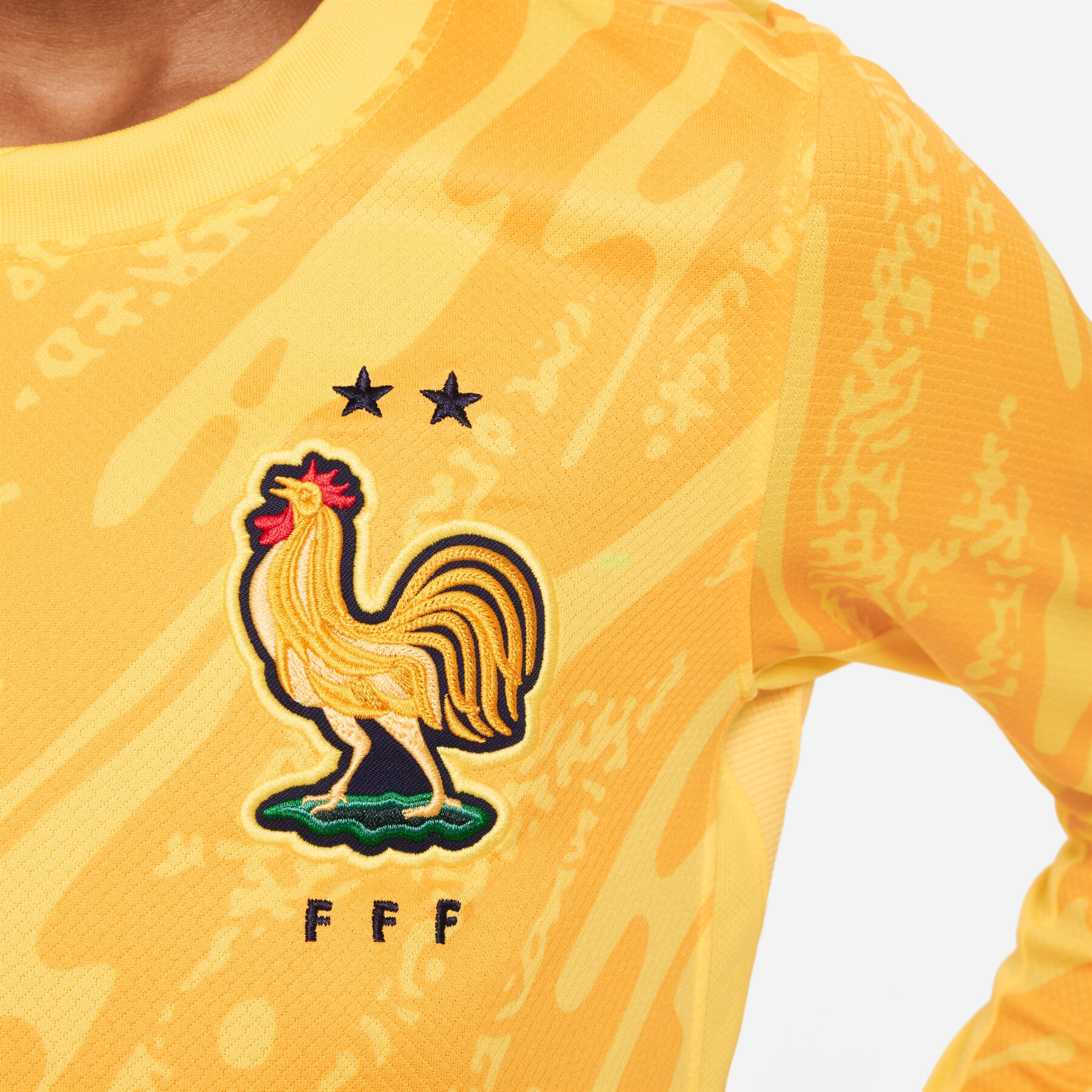 Camiseta de portero manga larga infantil France Dri-FIT Euro 2024