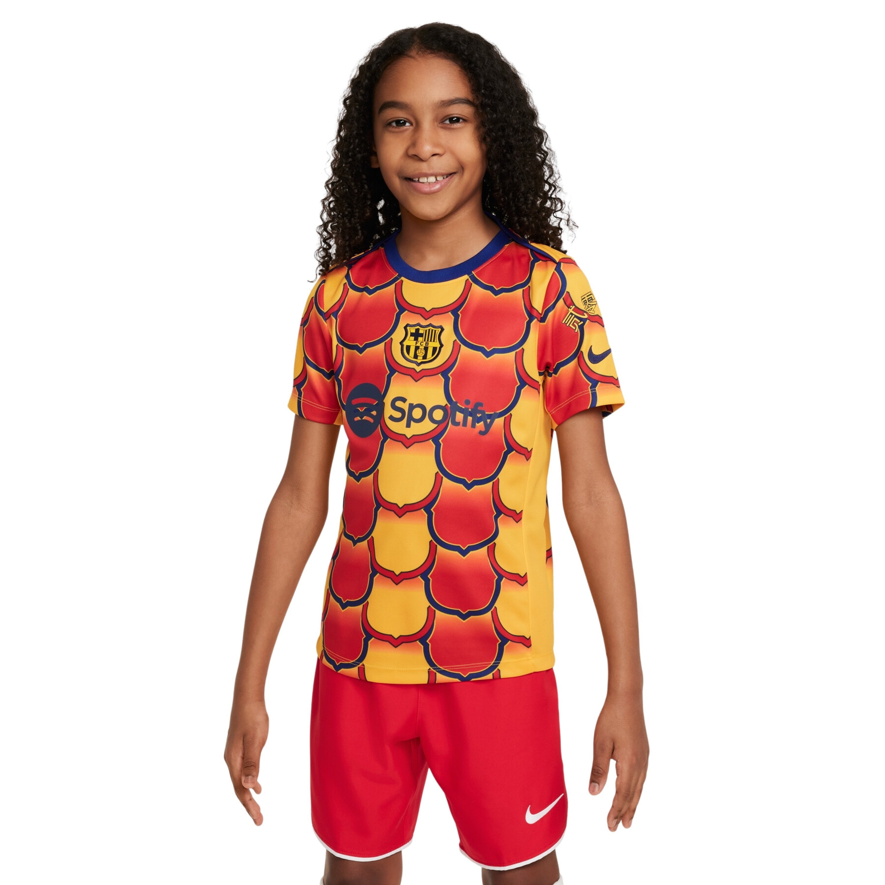 Camiseta Prematch infantil FC Barcelona Dri-Fit Academy Pro SE 2023/24