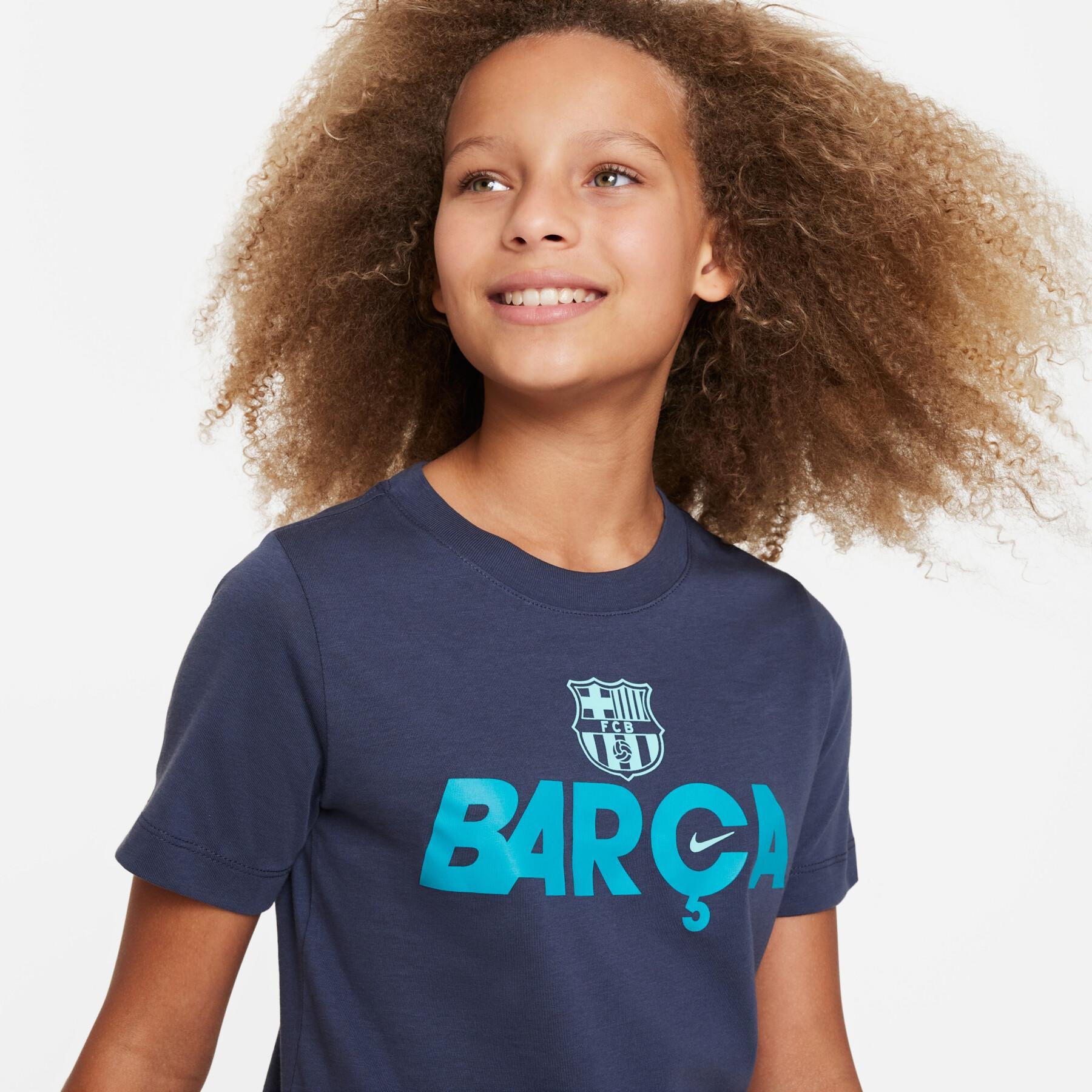 Camiseta infantil FC Barcelone Mercurial 2023/24