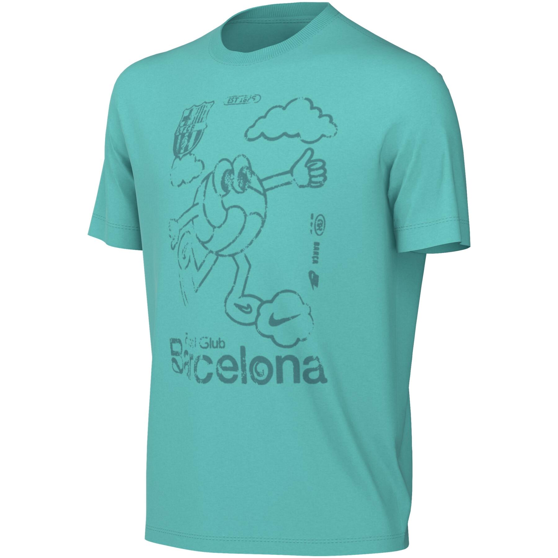 Camiseta infantil FC Barcelone Air 2023/24