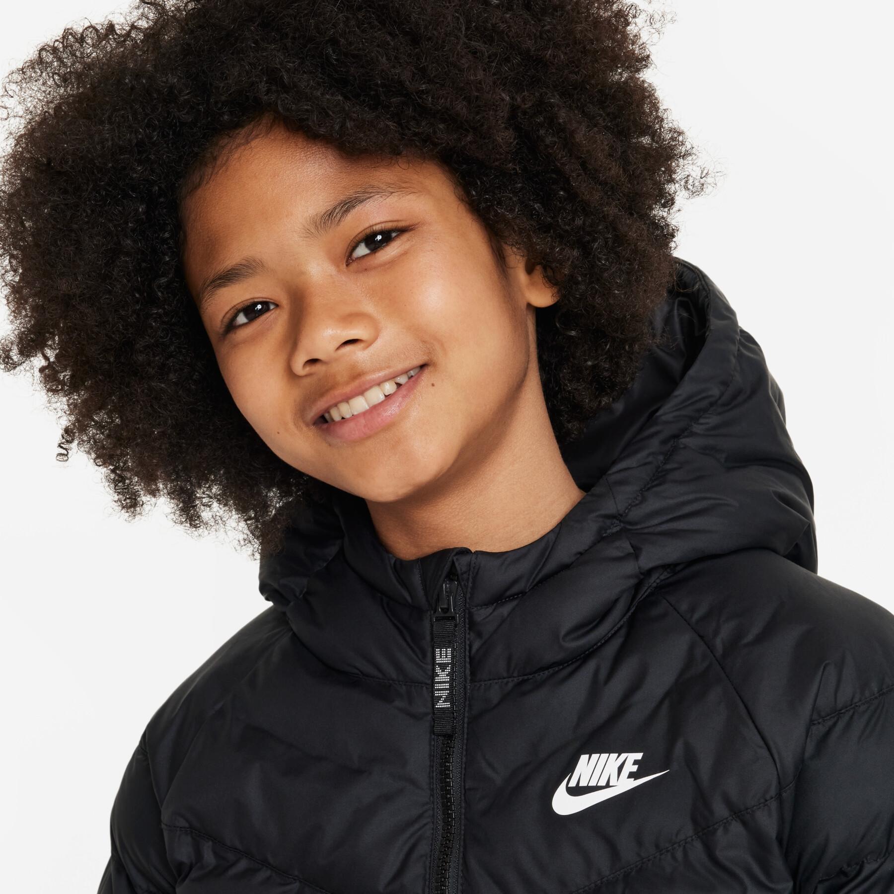 Plumífero con capucha para niños Nike
