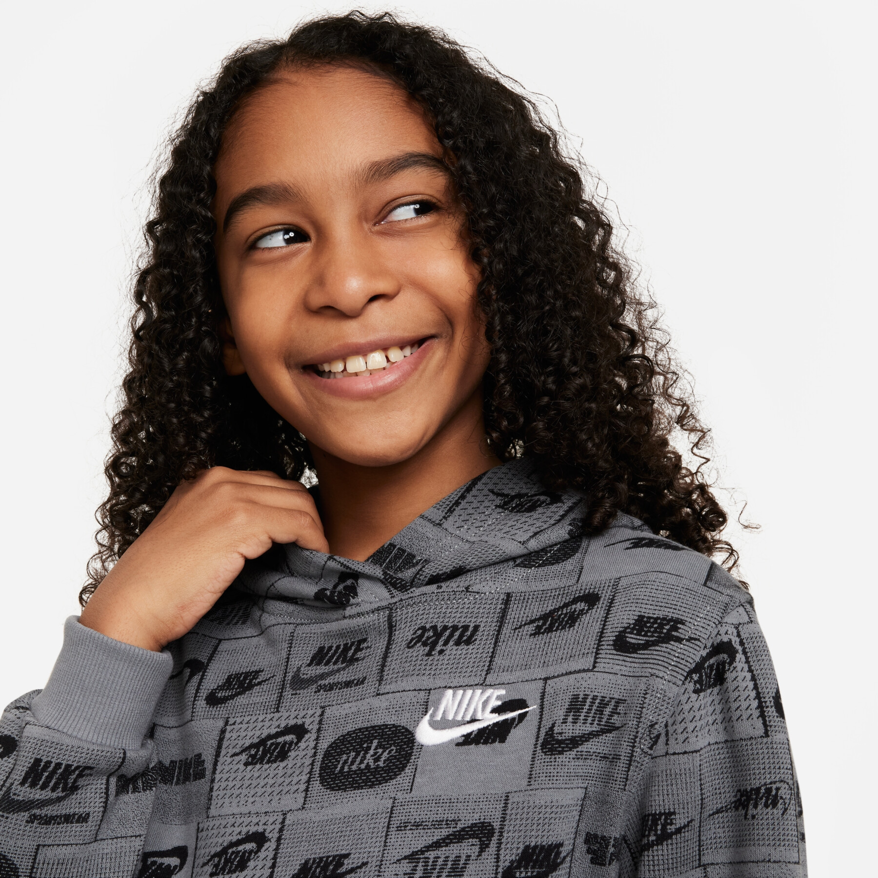 Sudadera con capucha infantil Nike Club Fleece