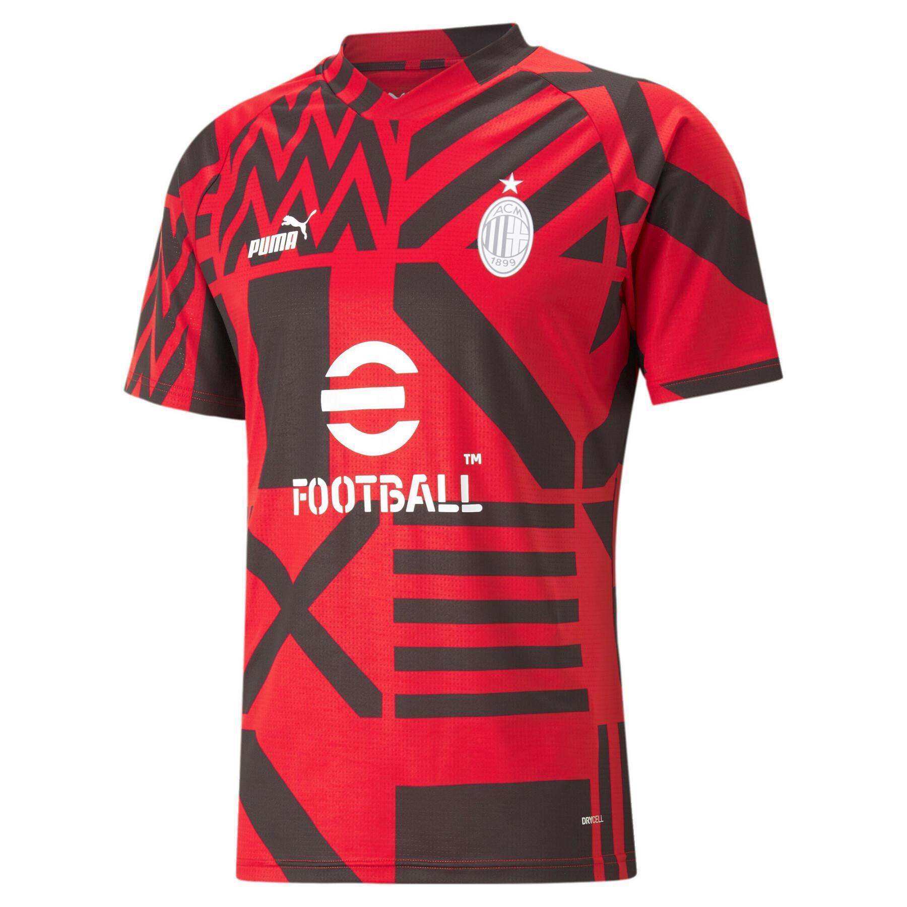 Camiseta Prematch Milan AC 2022/23