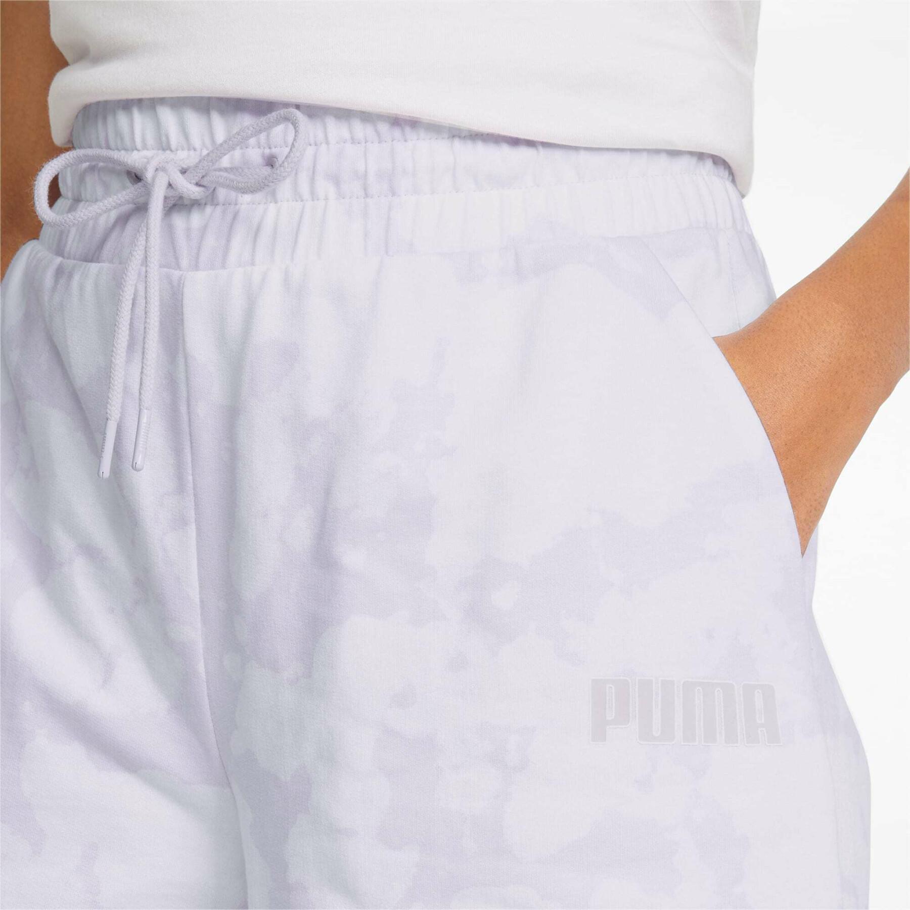 Pantalones cortos de mujer Puma Summer Graphic 7" Aop Longline Tr