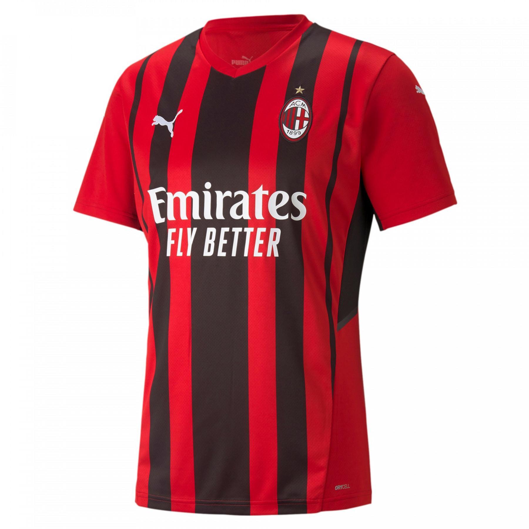 Camiseta primera equipación infantil Milan AC 2021/22