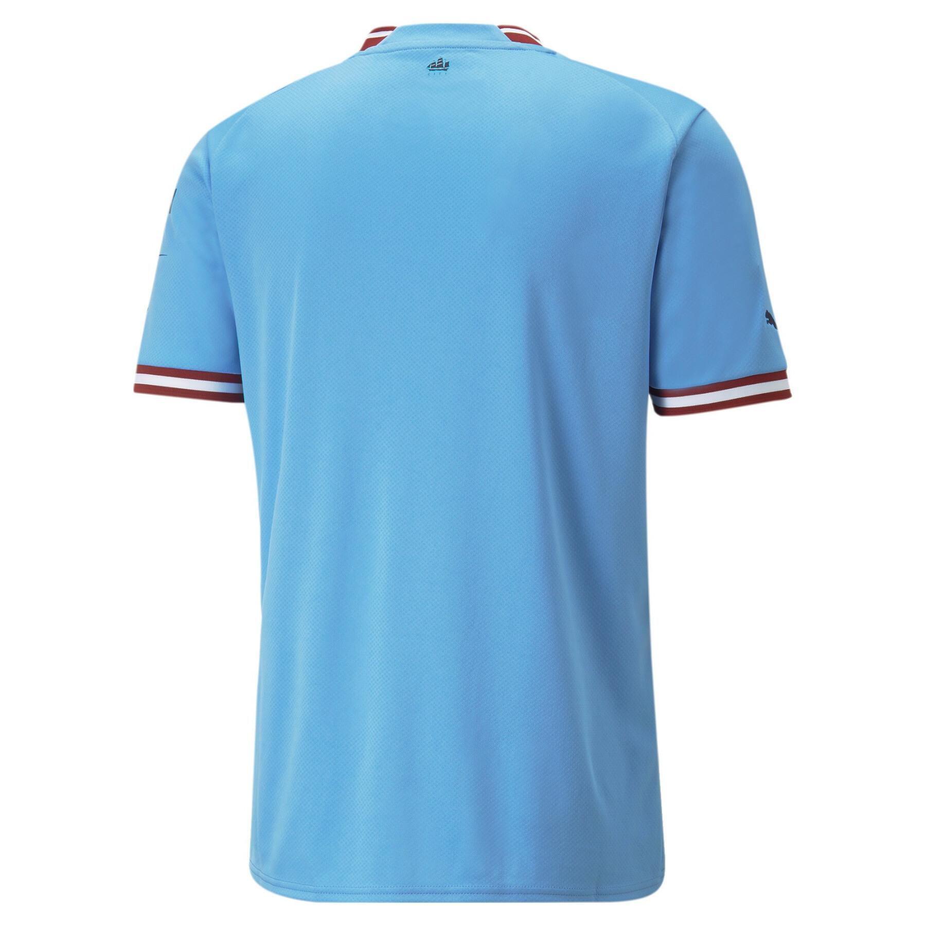 Camiseta primera equipación infantil Manchester City 2022/23