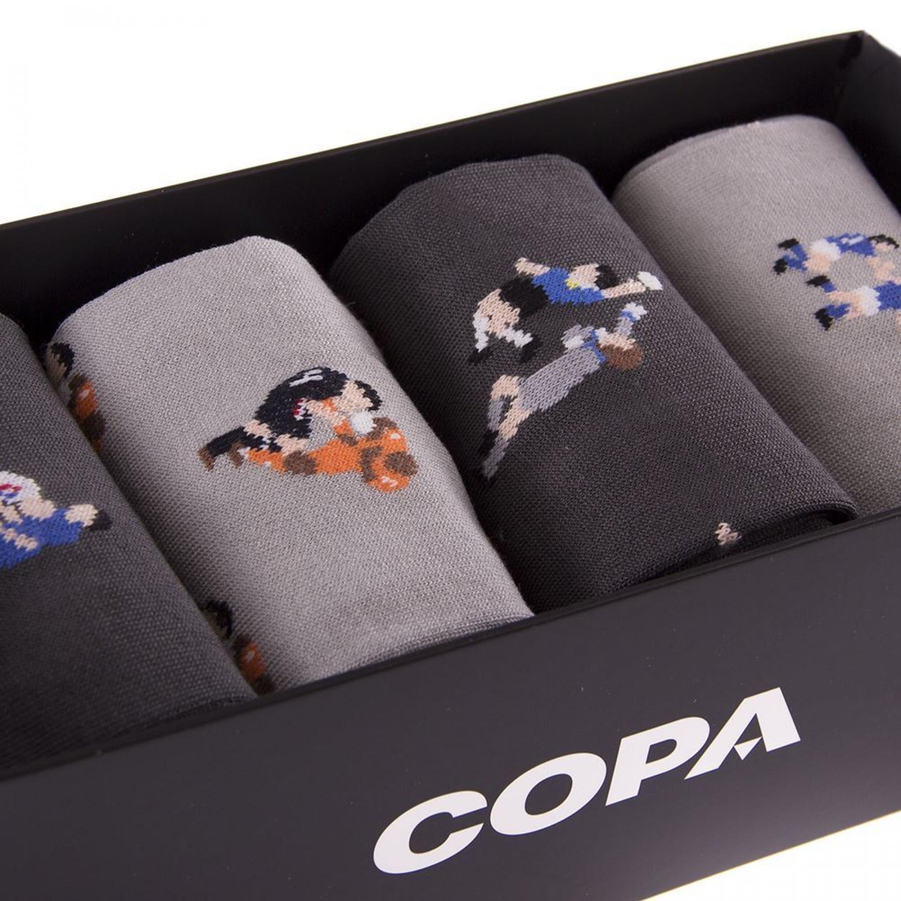 Pack de 4 pares de Calcetines de fútbol de la Copa del Mundo