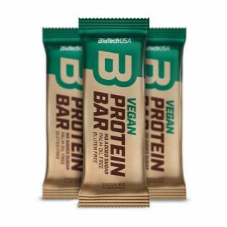 Paquete de 20 cajas de aperitivos Biotech USA vegan bar - Chocolate