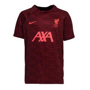 Camiseta infantil antes del partido Liverpool FC 2022/23