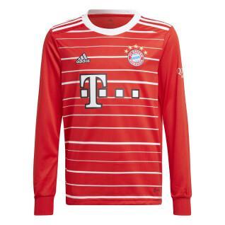 camiseta de manga larga del fc para niños Bayern Munich 2022/23