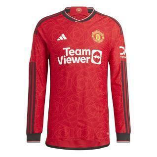 Auténtica camiseta de manga larga Manchester United 2023/24