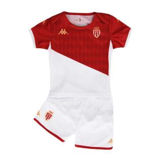 Conjunto de Primera equipacións para niños AS Monaco 2019/20 set