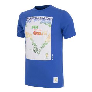 Camiseta Copa Brasil World Cup Poster 2014