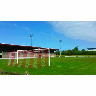 Red de fútbol de estadio de malla hexagonal de dos colores Lynx Sport 4mm