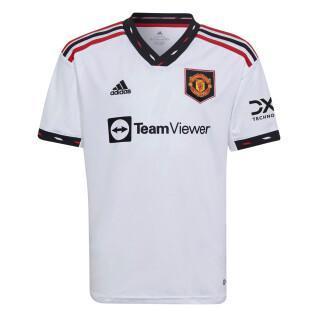 Camiseta segunda equipación para niños Manchester United 2022/23