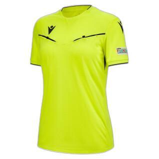 Camiseta de árbitro para niña Macron UEFA 2023/25