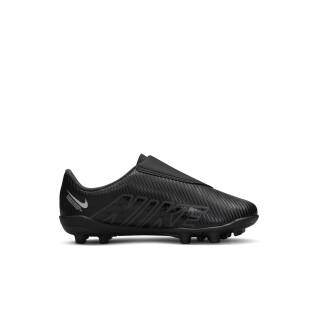 Zapatillas de fútbol para niños Nike Mercurial Vapor 15 Club MG - Shadow Black Pack