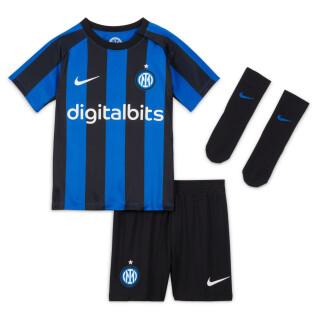 Mini kit casero para bebés Inter Milan 2022/23