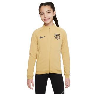 Chaqueta de chándal para niños FC Barcelone Academy Pro Anthem 2022/23