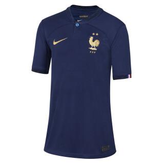 Camiseta de Francia Copa del Mundo de 2022 para niños 