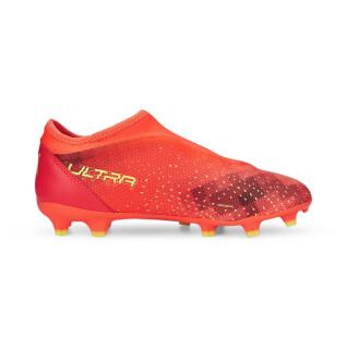 Zapatillas de fútbol para niños Puma Ultra Match FG/AG - Fastest Pack
