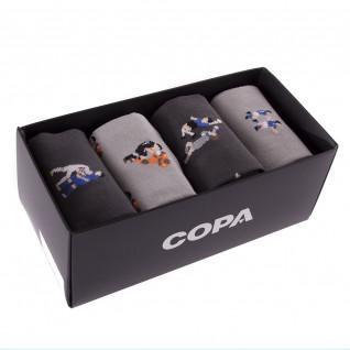 Pack de 4 pares de Calcetines de fútbol de la Copa del Mundo