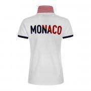 Polo de mujer AS Monaco 2020/21 blanche