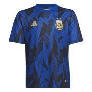 Camiseta premundial 2022 para niños Argentine