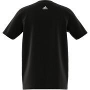 Camiseta de algodón con logotipo para niños adidas Essentials Linear