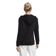 Sweatshirt sudadera polar con cremallera regular mujer adidas Essentials 3-Stripes