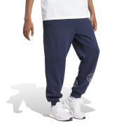 Pantalón de chándal de forro polar estampado adidas D4T