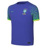 Camiseta segunda equipación infantil Brésil Dri-FIT 2022/23