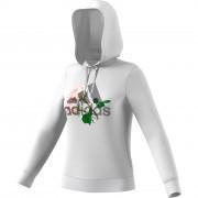 Sudadera con capucha para mujer adidas wip floral bos