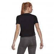 Camiseta corta de mujer adidas Aeroready Designed 2 Move Logo Sport