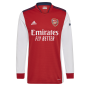 Camiseta primera equipación manga larga Arsenal 2021/22