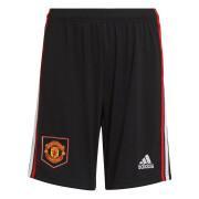 Pantalones cortos de exterior para niños Manchester United 2022/23
