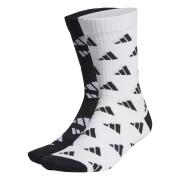 Calcetines adidas Graphic 3-bandes (x2)
